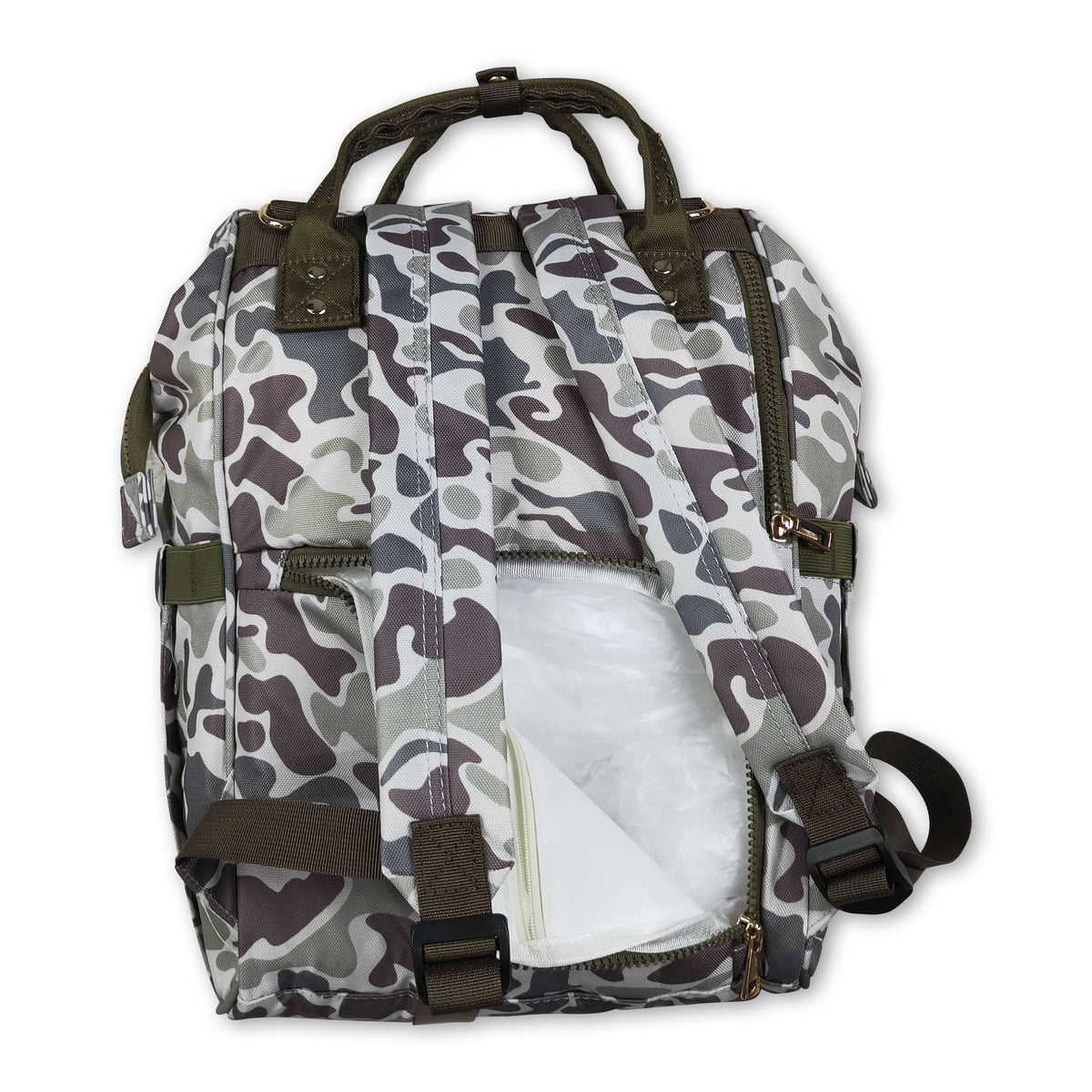 Dog camo hunting baby mommy diaper backpack