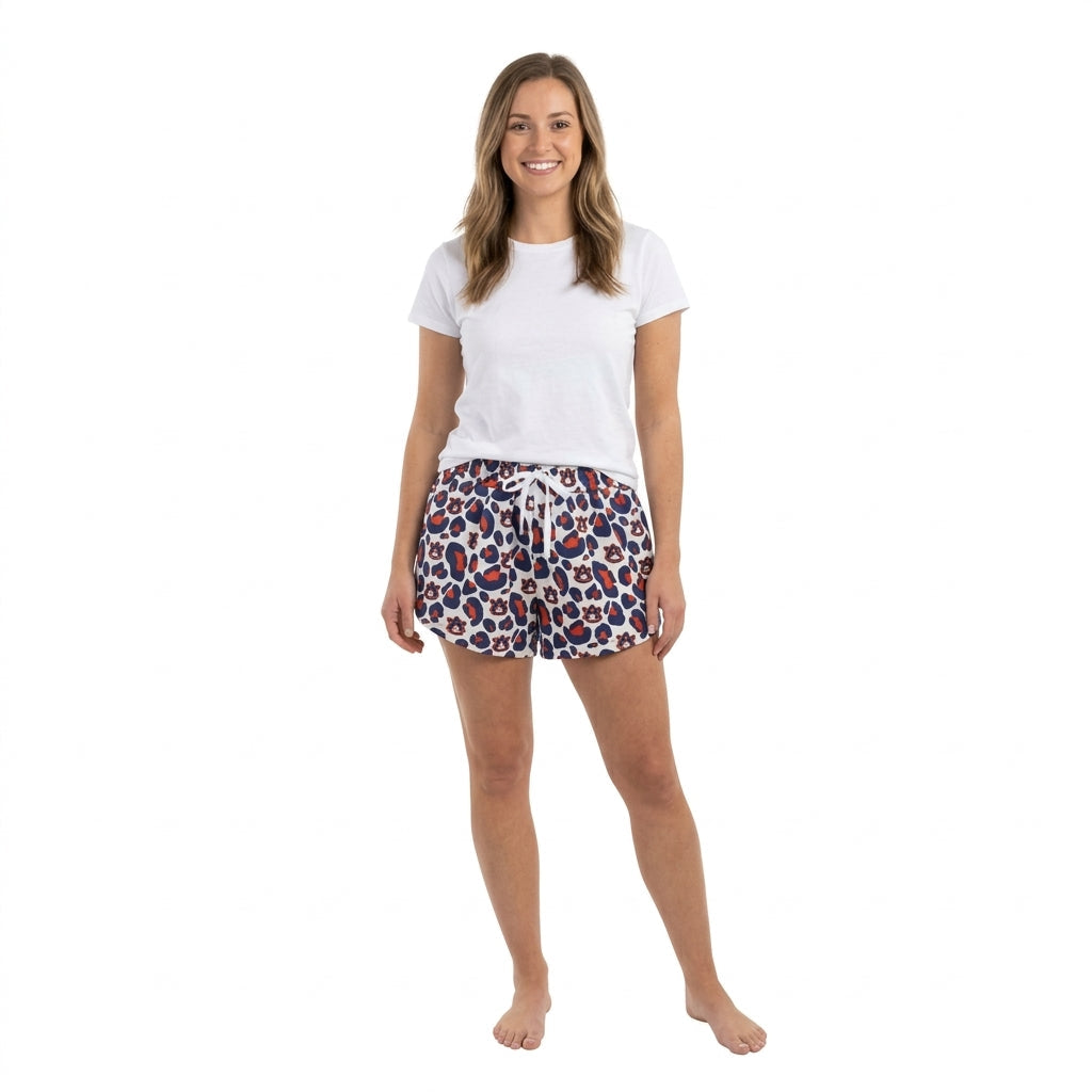Leopard A U adult women team active shorts