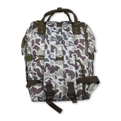 Dog camo hunting baby mommy diaper backpack