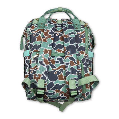 Duck camo hunting baby mommy diaper backpack