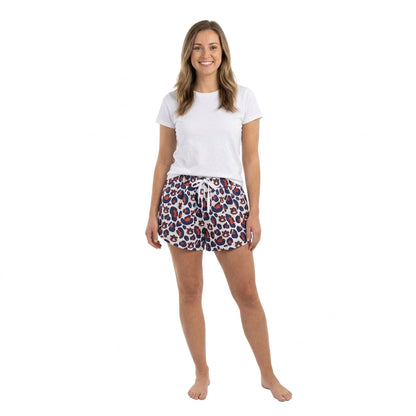 Leopard A U adult women team active shorts